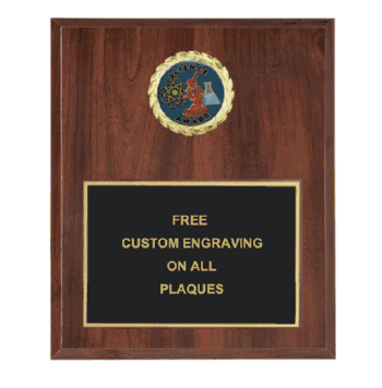 Soccer Insert Plaque (Multiple Styles) - Click to enlarge