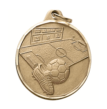 Soccer Medal (1 1/4") - Click to enlarge