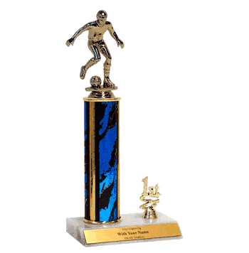 Soccer Place (1st, 2nd, 3rd) Trophy - Click to enlarge