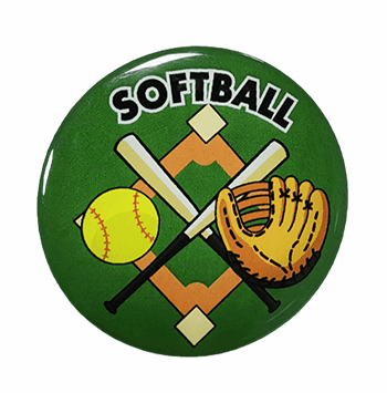 Softball - 2" Epoxy Insert - Click to enlarge