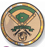 Softball Inserts for Medals & Awards