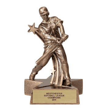 Softball - Star Series Resin Trophies (Male) - Click to enlarge