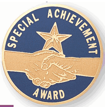 Special Achievement Award (Etched) - Click to enlarge