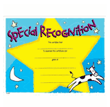 Special Recognition Cow Certificates