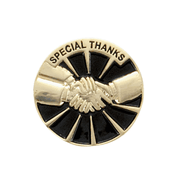 Special Thanks Pin - Click to enlarge