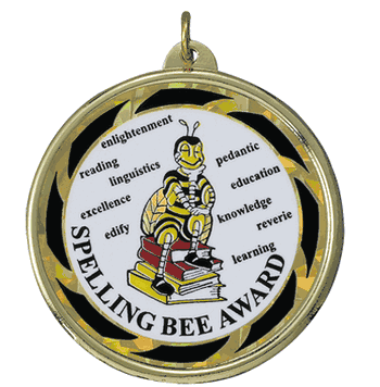 Spelling Bee Medal - Click to enlarge