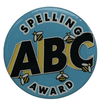 Spelling Epoxy Decal (2") - Click to enlarge
