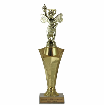 Spelling Star Column Trophy - Click to enlarge