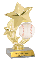 Spinner Participation Trophies - Baseball