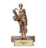Star Series Resin Basketball Trophy (Female)