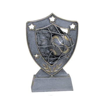 Star Shield Engraved Trophy - Soccer - Click to enlarge