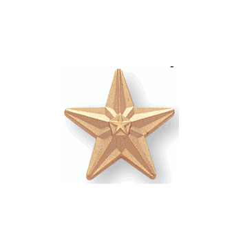 Stars - 3/4 Inch Gold - Click to enlarge