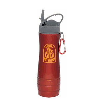 Steel City Maui Collection Water Bottles - Red - Click to enlarge