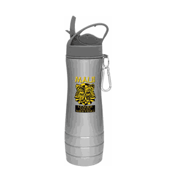 Steel City Maui Collection Water Bottles - Steel Gray - Click to enlarge