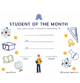 Student of the Month (Male)
