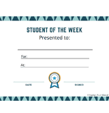 Student of the Week