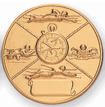 Swim All Styles (Female) Litho Medal Insert - Click to enlarge