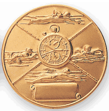 Swim All Styles Male Litho Medal Insert - Click to enlarge