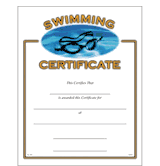 Swimming Certificates