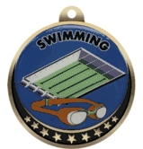 Swimming Insert Medal