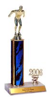 Trophies with Year Indicator - Swim Team