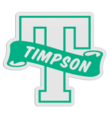 T-Shaped Mascot Badge with Choice of Back