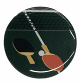 Table Tennis - 2" Epoxy Insert