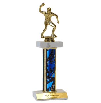 Table Tennis / Ping Pong Deluxe Platform Trophies (3 sizes) - Click to enlarge