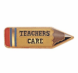 Teachers Care Lapel Pin (BR Series)