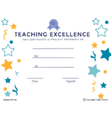 Teaching Excellence Award