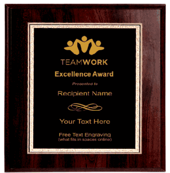 Teamwork Plaque - Click to enlarge