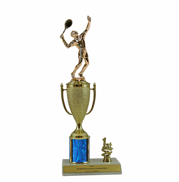 Elite Tennis 1st, 2nd and 3rd Place Award Cup & Column Trophy - Click to enlarge