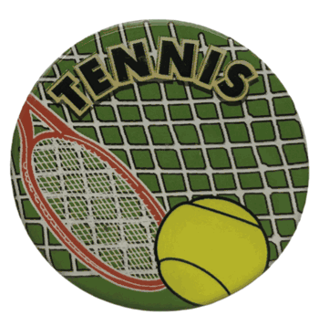 Tennis Epoxy Decal (2") - Click to enlarge