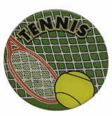 Tennis - 2" Epoxy Insert