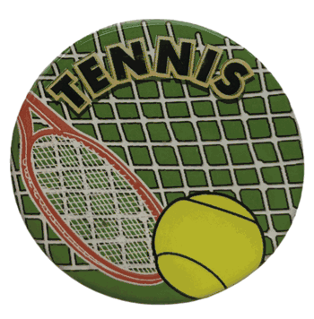 Tennis Epoxy Decal (2") - Click to enlarge