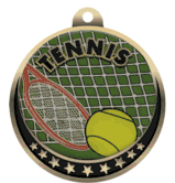 Tennis Insert Medal