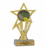 Tennis Participation Insert Trophy - Economy Series