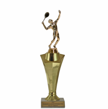 Tennis Star Column Trophy - Click to enlarge