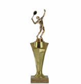 Tennis Star Column Trophy