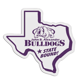 Texas Shaped Badge