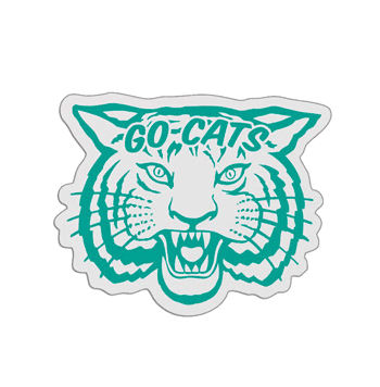 Tiger Mascot Badge - Click to enlarge