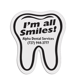 Tooth Shaped Custom Badge