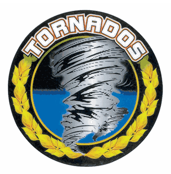 Tornados Mascot Medal Insert - Click to enlarge
