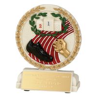 Track Cast Stone Trophy