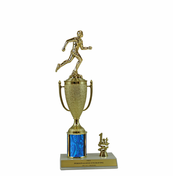 Elite Track 1st, 2nd and 3rd Place Award Cup & Column Trophy - Click to enlarge