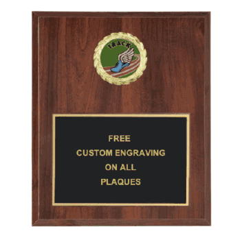 Track Insert Plaque (Multiple Styles) - Click to enlarge