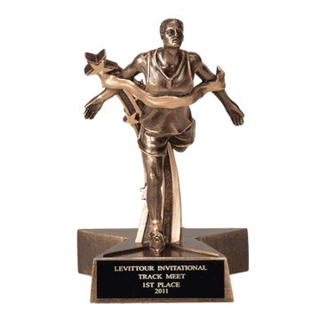 Track - Resin Trophies (Male Runner) - Click to enlarge