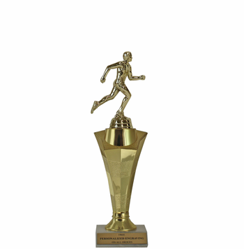 Track Star Column Trophy - Click to enlarge