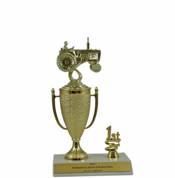 Tractor 1st, 2nd and 3rd Place Award Cup Trophy - Click to enlarge