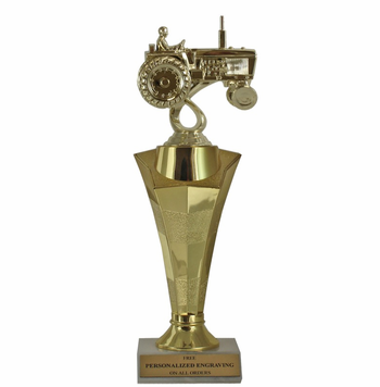 Tractor Star Column Trophy - Click to enlarge